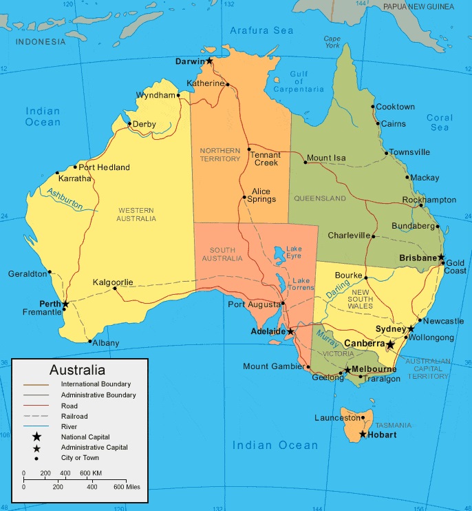 Australia Map